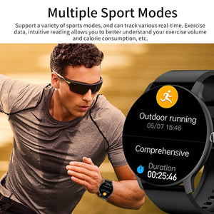 Montre Intelligente Sport Fitness Étanche IP67 - Smartwatch Homme/Femme