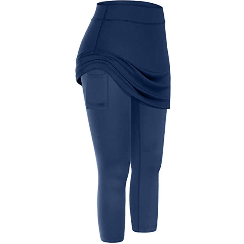 GYMKEND Pocket Skirted Legging