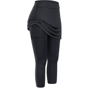 GYMKEND Pocket Skirted Legging