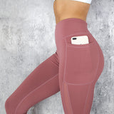 GYMKEND Leggings taille haute amincissant pour les fesses et soulevant les fesses