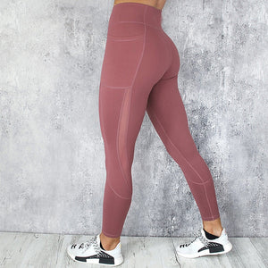 GYMKEND Leggings taille haute amincissant pour les fesses et soulevant les fesses